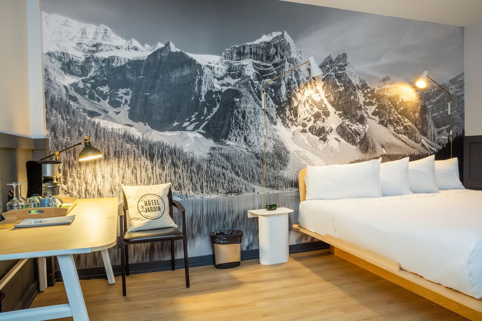 Hotel Du Jardin - Par Les Lofts Vieux-Quebec ภายนอก รูปภาพ