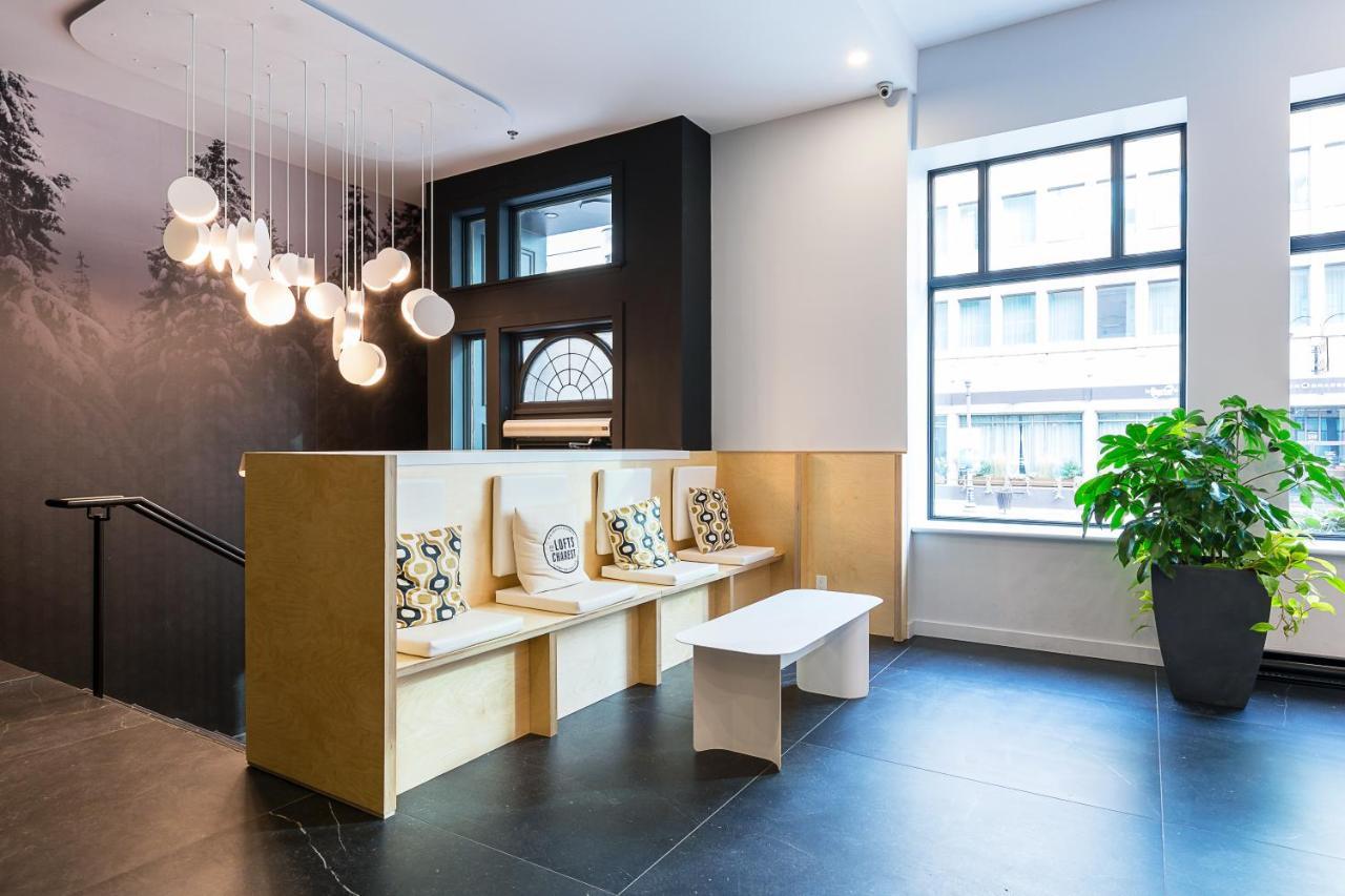 Hotel Du Jardin - Par Les Lofts Vieux-Quebec ภายนอก รูปภาพ