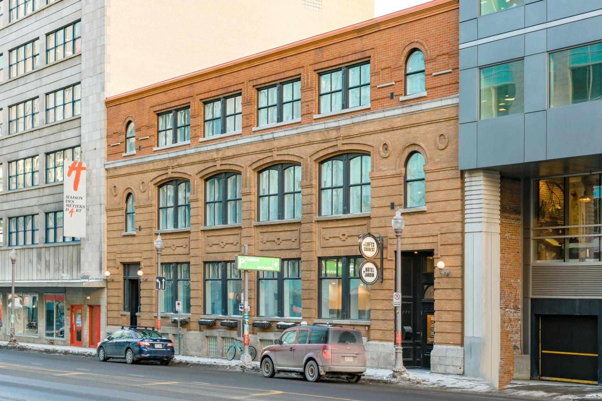 Hotel Du Jardin - Par Les Lofts Vieux-Quebec ภายนอก รูปภาพ